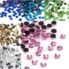 Peridot Rhinestones Flatback Wholesale for DIY garment T shirt Shoes - Image 2