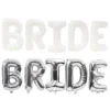 40inch Brid to be Bride Foil Balloon Set Wedding Rose Gold Shine Balloon Set Wedding Aluminum Film Balloons Party Supplies - Image 2