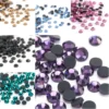 Tanzanite ss20 Crystal Supplier Pujiang Flatback for Decorations Stone